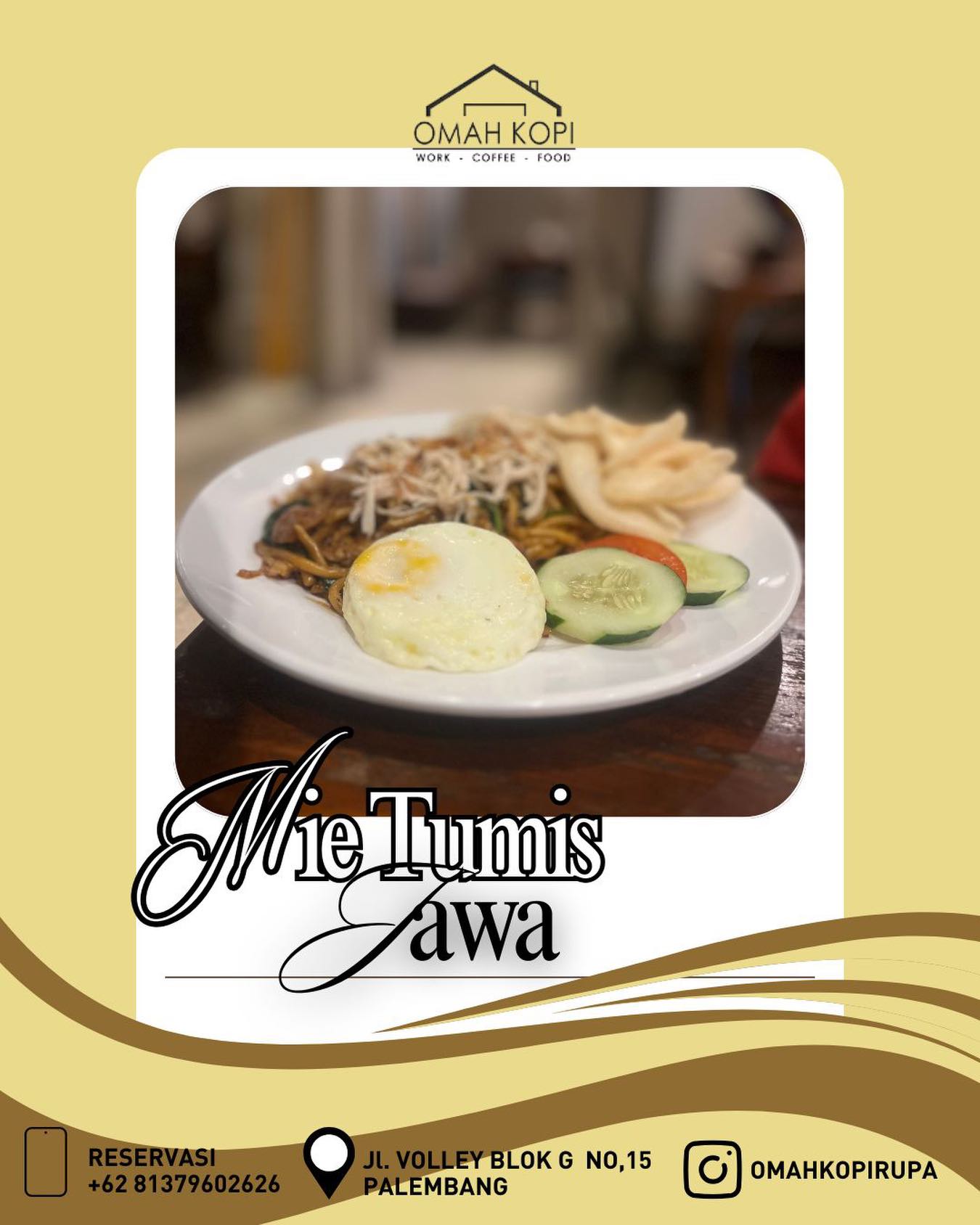 Don't Be Fooled by the Photos! I Uncovered the "Truth" About Palembang's Omah Kopi. 2