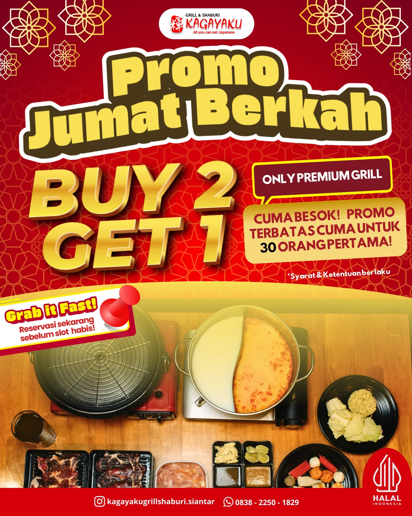 Rating Google 4.9 langsung gas? Buat AYCE Jepang di Medan ini, mending pikir-pikir lagi deh