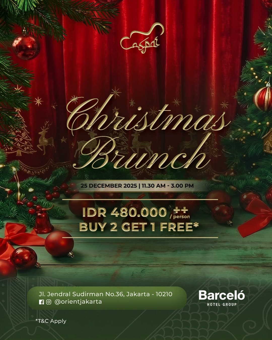 Chefnya level Michelin, Mantap! Tapi kok pelayannya lebih songong dari gue? Review jujur Caspar Jakarta. 3