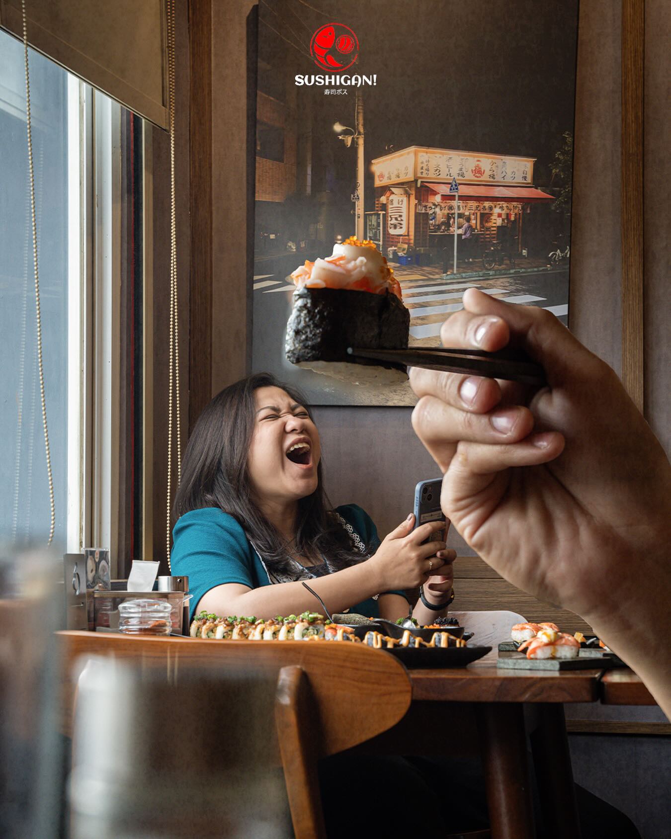 Anjay! A 4.9-star sushi place on Google... I almost believed it.