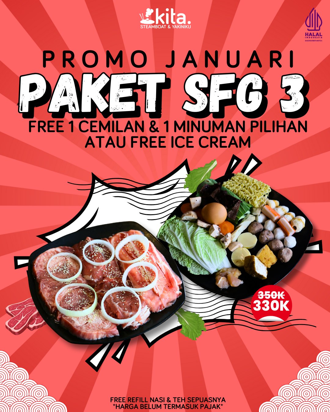 人均50k吃到撑,Bekasi这家4.8分神店的雷我替你踩了 3