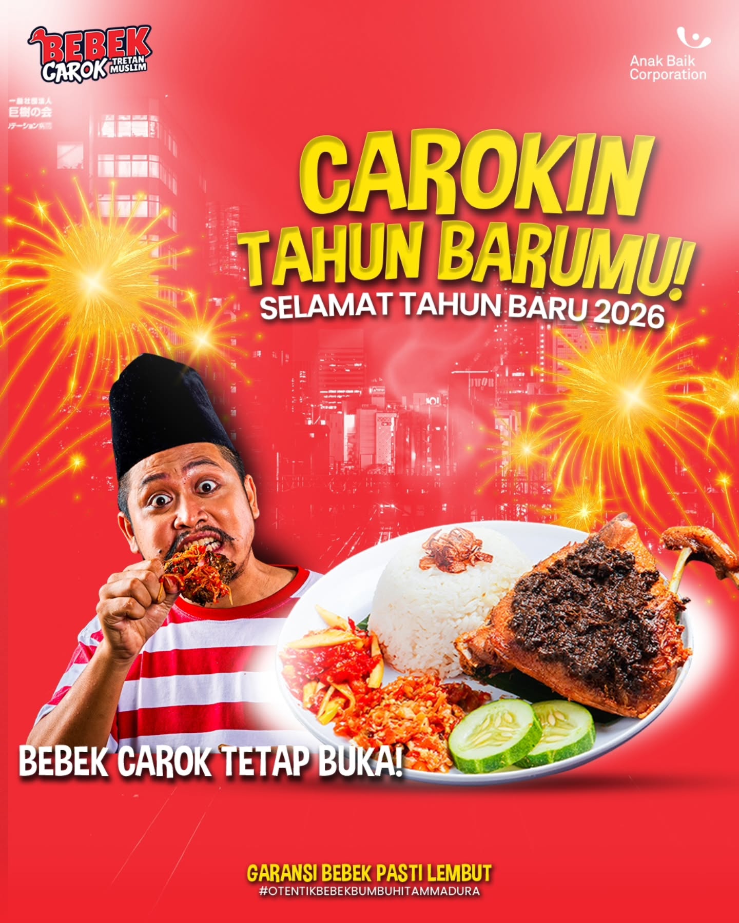 Anjay, bela-belain ke Malang buat bebek Tretan Muslim, eh lantainya malah lebih licin dari minyaknya? 🤣 2