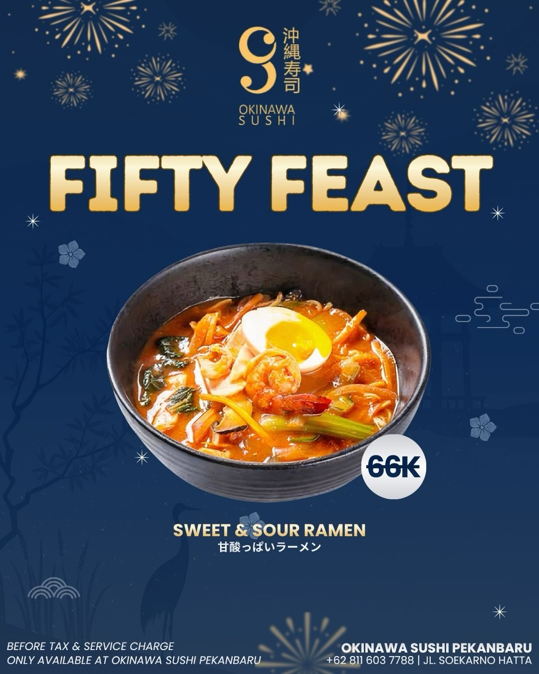 Hundreds per person for service that's a total gamble? My take on this high-end Japanese restaurant in Pekanbaru.