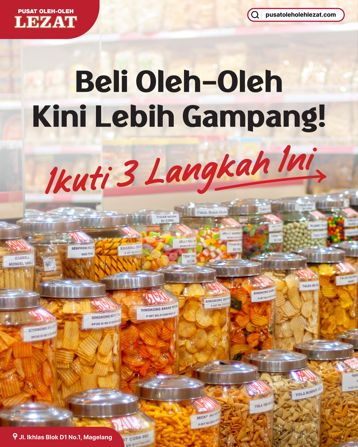 Kata siapa oleh-oleh itu jebakan? Anjay, yang di Magelang ini orang Lokal aja sampe rebutan