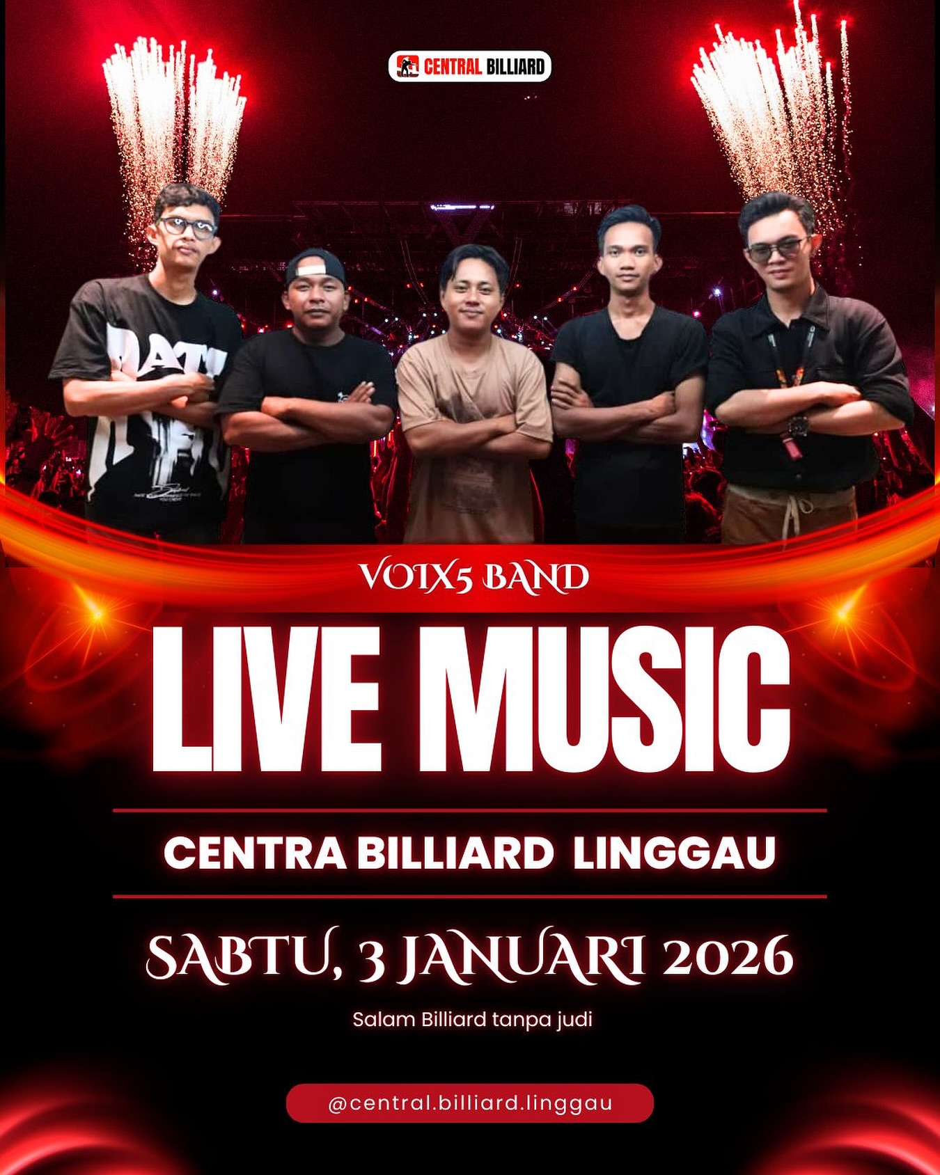 Lubuklinggau 的夜猫子集合!这家台球厅+Live House也太 Chill 了吧? 3