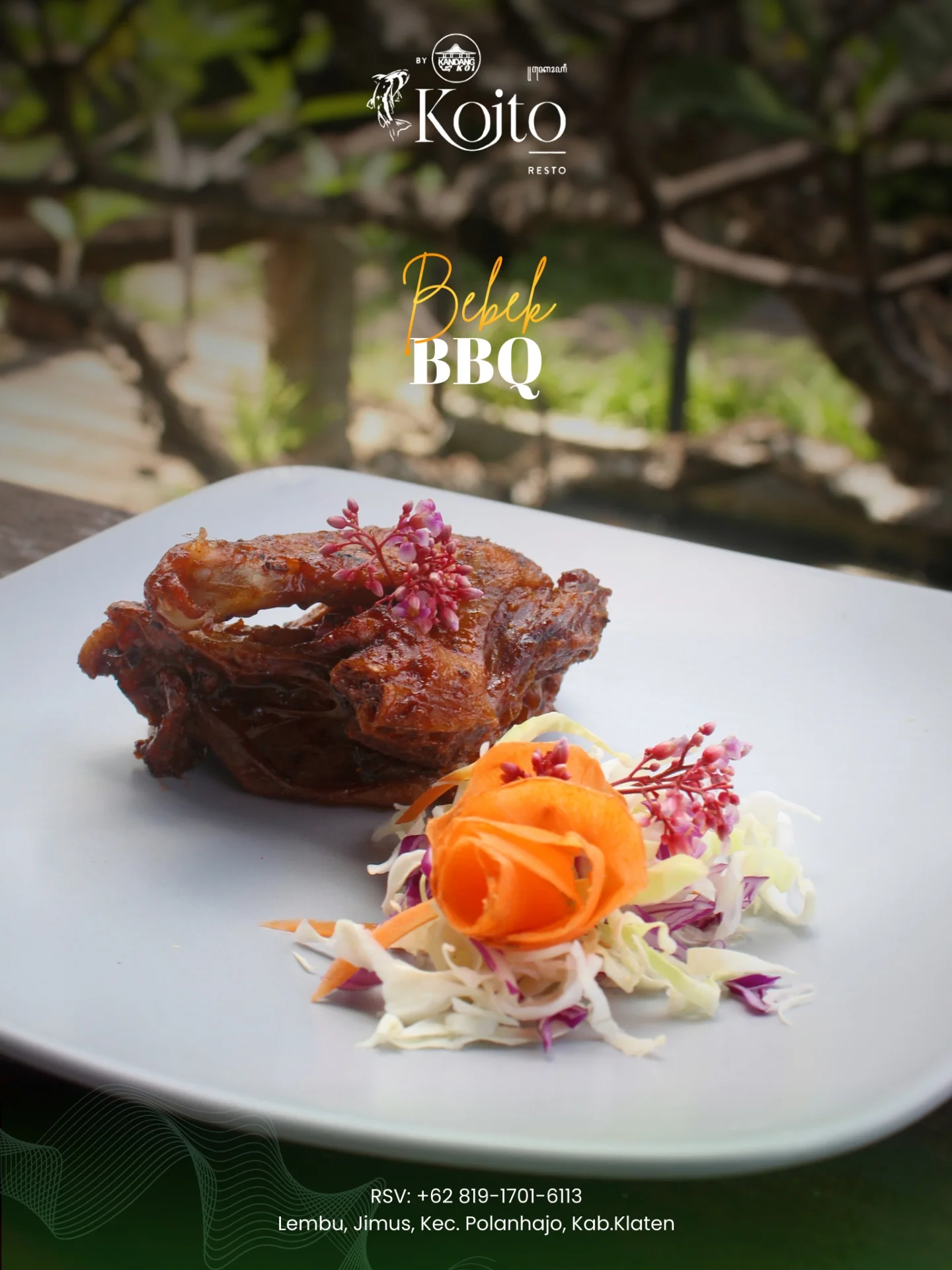 Nongkrong ditemenin 3000+ ikan koi, tapi soal rasa… aku mau jujur aja deh.