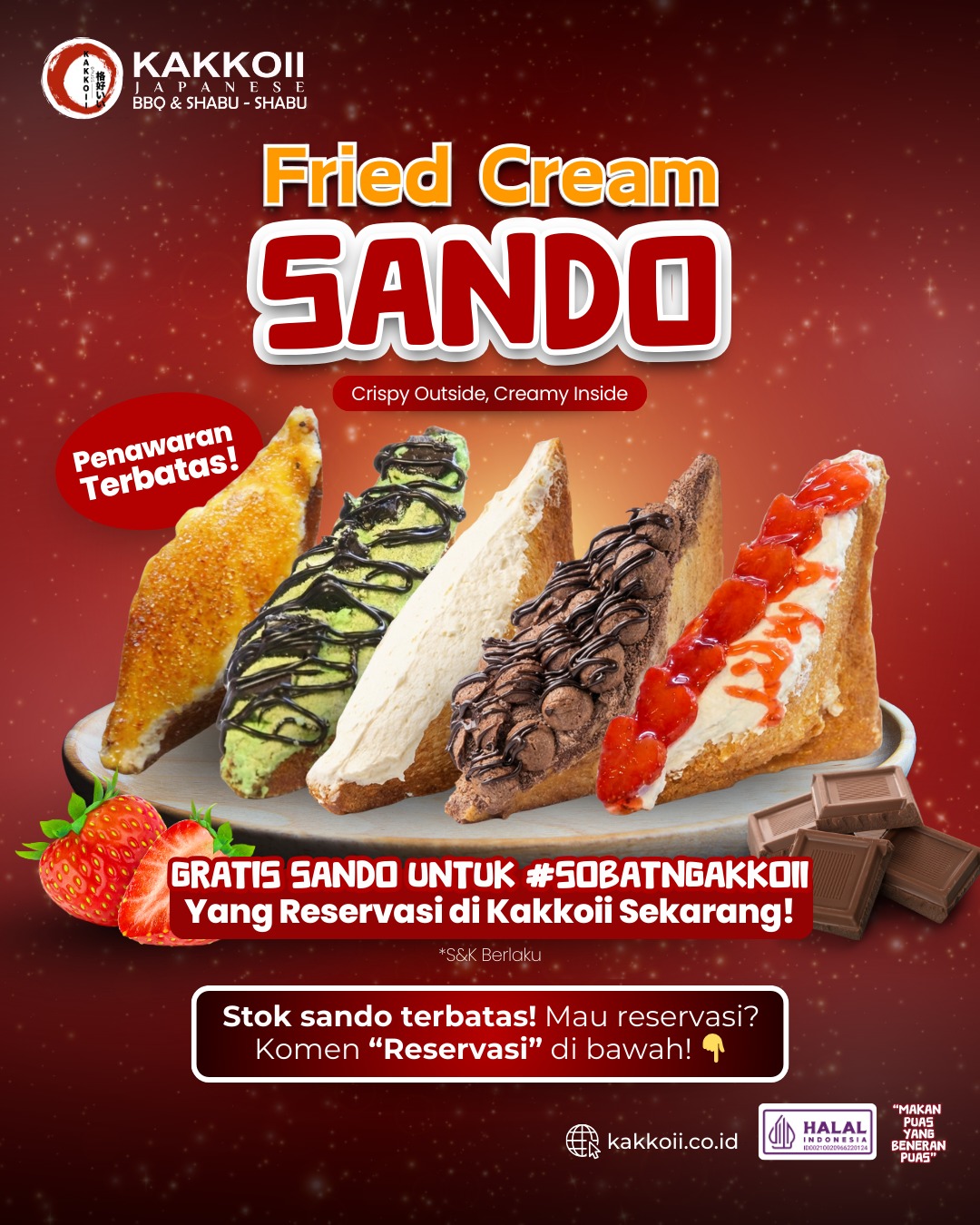 Can you eat Surabaya bankrupt for 135k per person? This Kakkoii buffet hooked me, but I also choked.