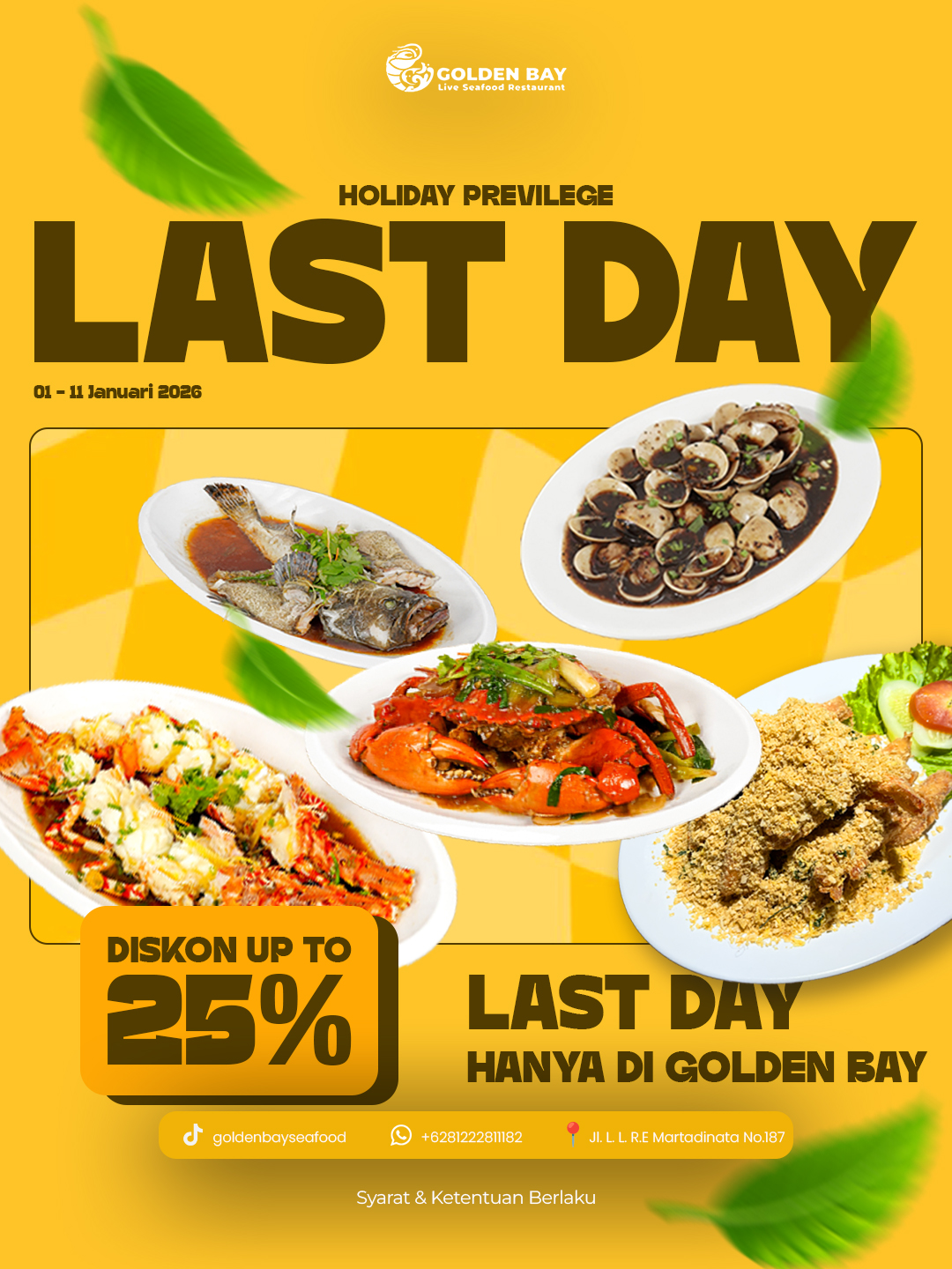 Don't be fooled by Bandung Golden Bay's giant aquarium, read this before ordering seafood! 2