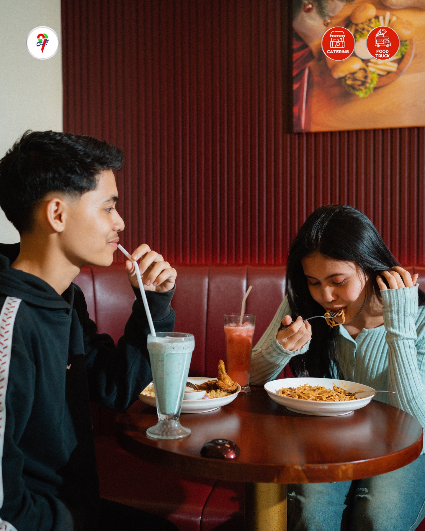 我以为误入了机场贵宾厅,结果是棉兰一家冰淇淋店? 2