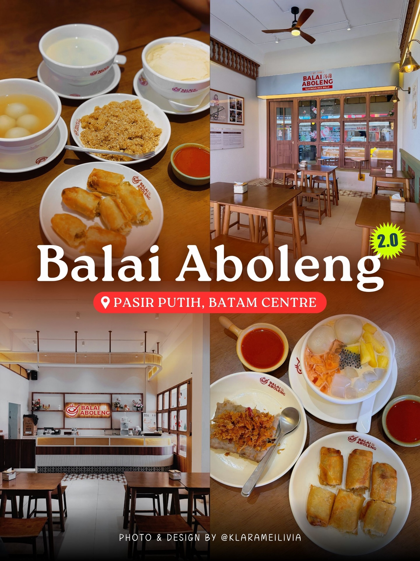 Who says old-school spots can't Chill? This Batam dessert shop is something else