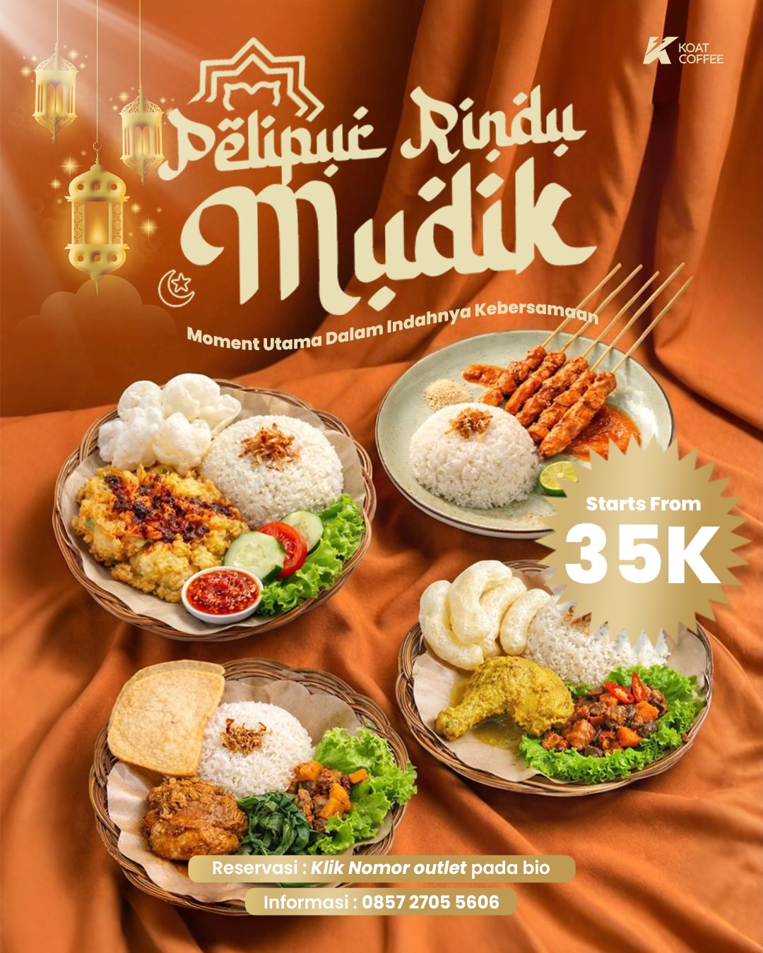 Siangnya kayak sauna, malamnya malah Chill parah? Koat Coffee di Lampung ini, pokoknya kamu harus…