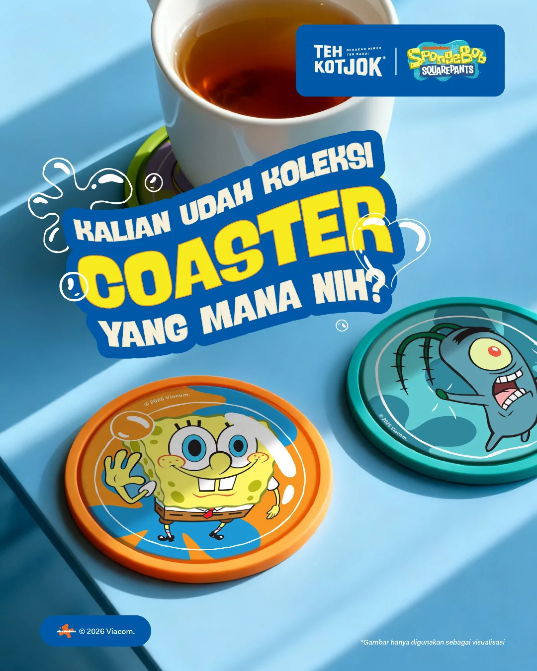 我宣布,雅加达“蜜雪冰城”就是它了!靠海绵宝宝疯狂开店,这打法真野